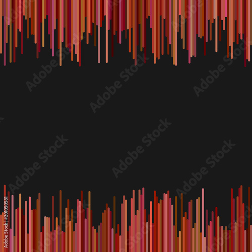 Colored background from vertical stripes in brown tones - vector graphic design