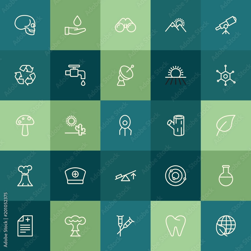 Modern Simple Set of health, science, nature Vector outline Icons. ..Contains such Icons as water, green, concept, explosion, dry, lab and more on green background. Fully Editable. Pixel Perfect. Modern Simple Set of health, science, nature Vector outline Icons. ..Contains such Icons as water, green, concept, explosion, dry, lab and more on green background. Fully Editable. Pixel Perfect.