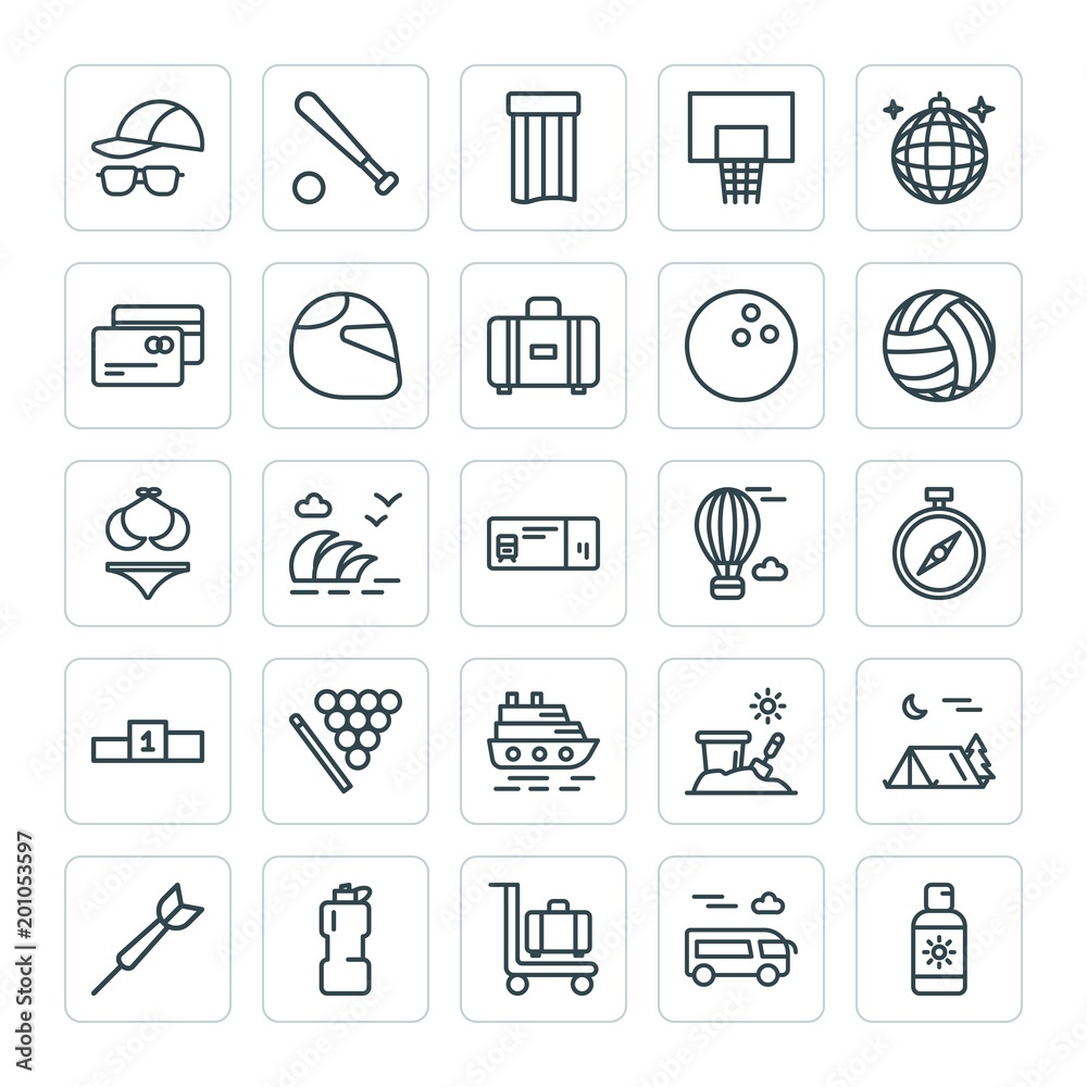 Modern Simple Set of sports, travel Vector outline Icons. ..Contains such Icons as league, summer, wave, summer, sea, sport, road, toy and more on white background. Fully Editable. Pixel Perfect Modern Simple Set of sports, travel Vector outline Icons. ..Contains such Icons as league, summer, wave, summer, sea, sport, road, toy and more on white background. Fully Editable. Pixel Perfect