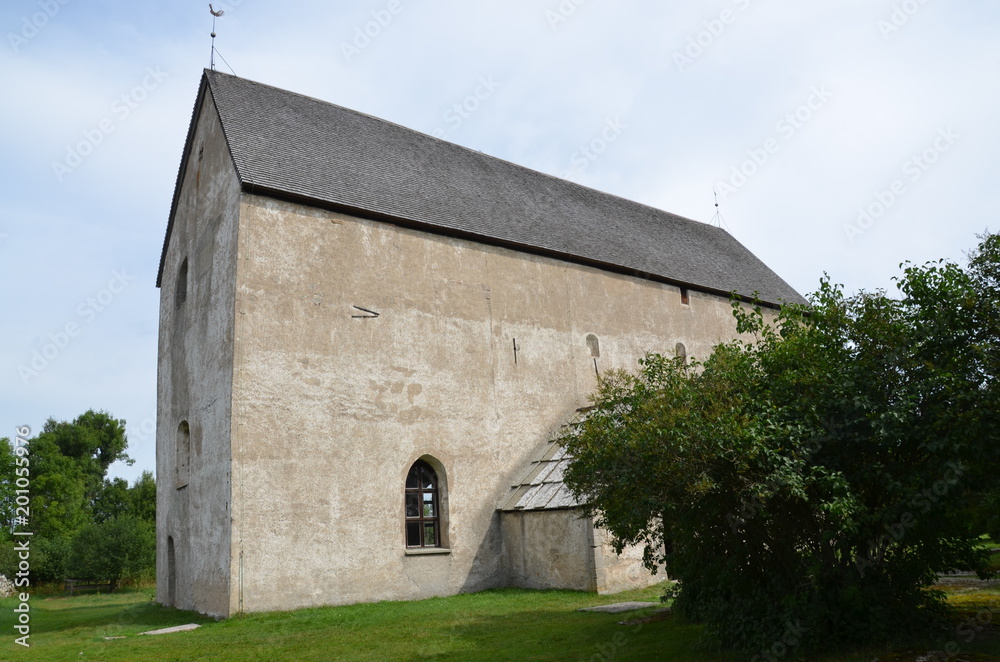 Fototapeta premium Källa Kyrka Öland