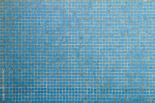 Tile texture background of swimming pool tiles