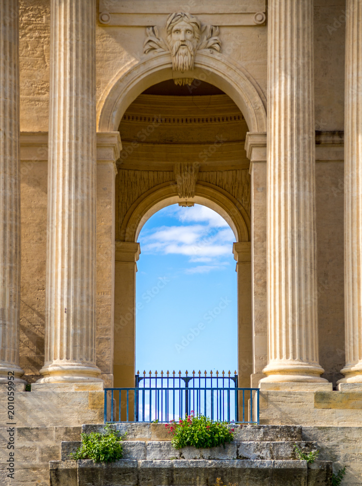 Fototapeta premium Château d'eau - Jardin Peyrou - Montpellier