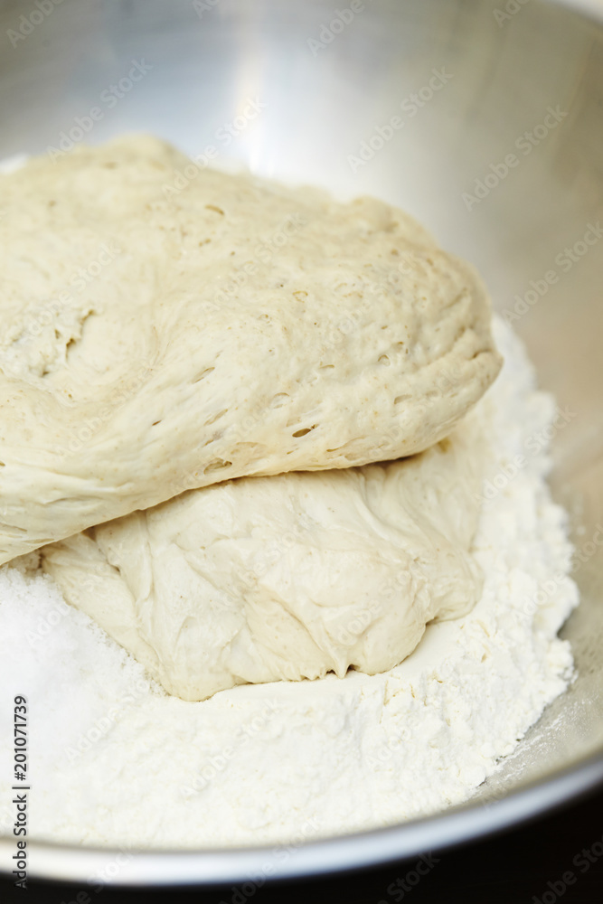 Fresh bread dough Fresh bread dough