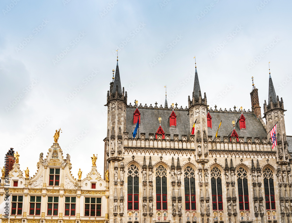 Bruges City Hall in Bruges, Belgium