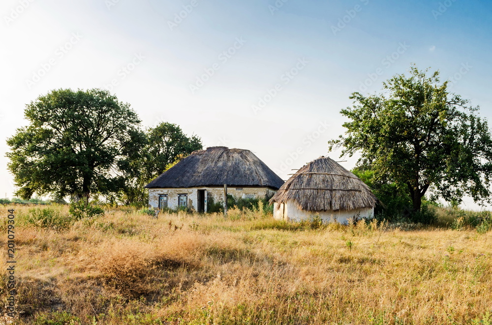 Ruins of the old house.