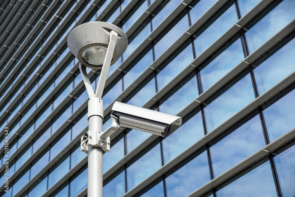 Security CCTV camera or surveillance system in office building