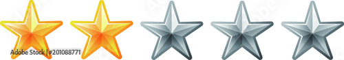 2 Luxury star rating bar