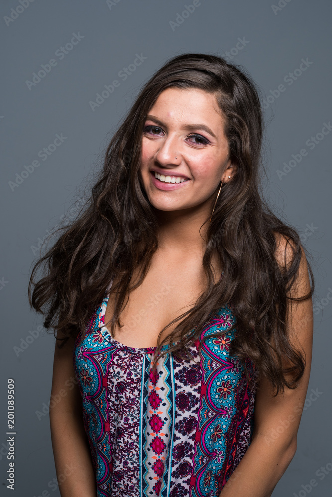 Fototapeta premium Happy Young Woman