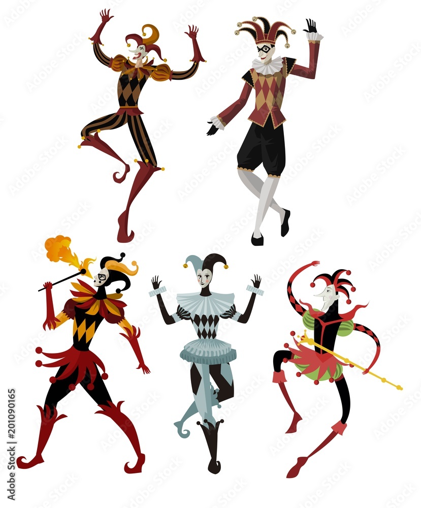 Foto harlequin mimes collection