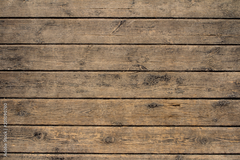 Naklejka premium old vintage wooden boards cracking and peeling black paint