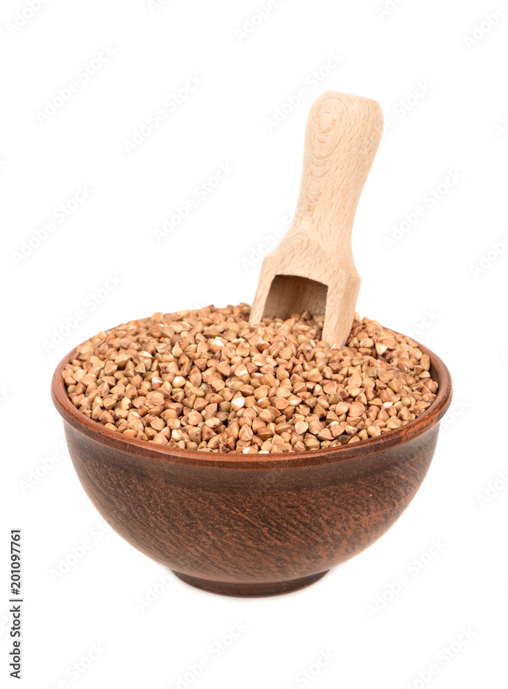 Buckwheat in a bowl Buckwheat in a bowl