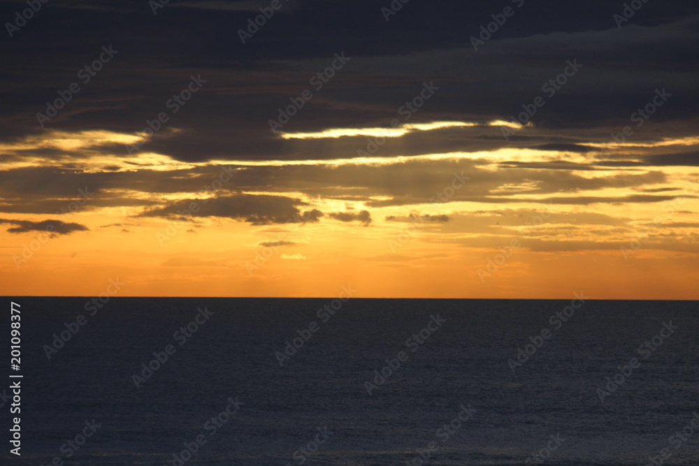 Fototapeta premium sea sunset