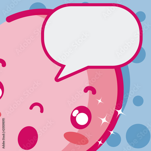 Cute kawaii emoji