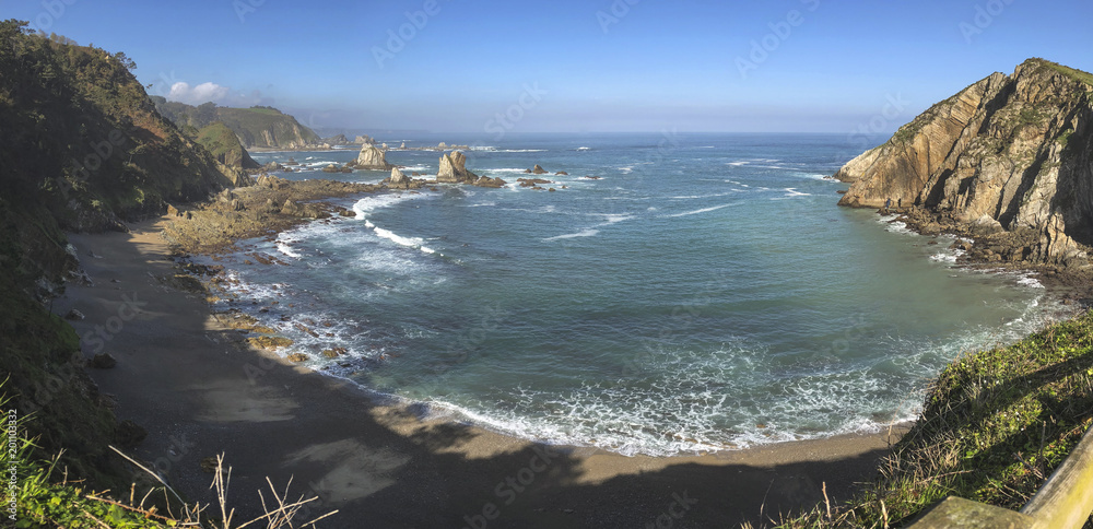 Fototapeta premium Playa del Silencio