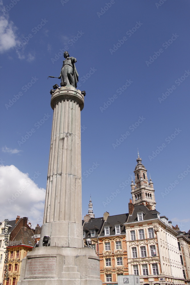 Place du Général-de-Gaulle à Lille, Nord