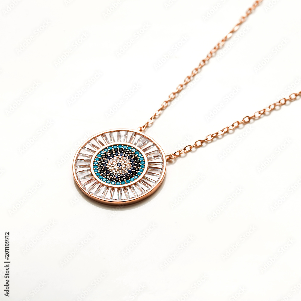 Long Round Disk Chain Necklace Long Round Disk Chain Necklace