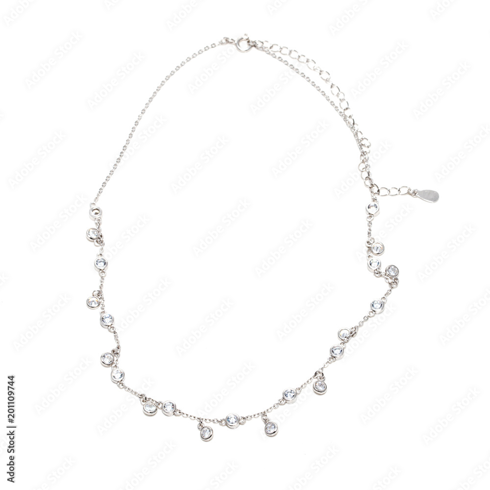 Long Gold Chain Diamond Necklace Long Gold Chain Diamond Necklace