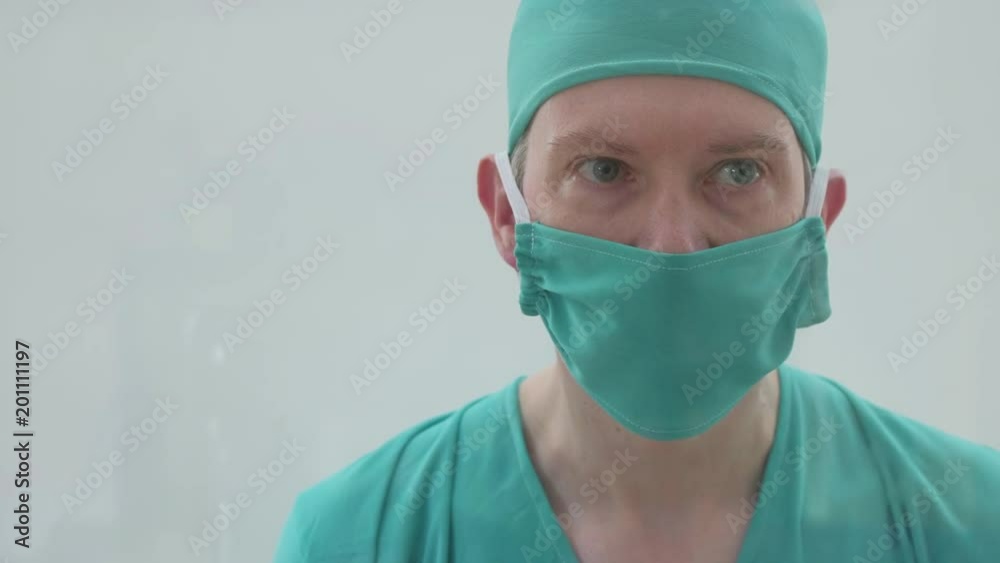 Portrait of a caucasian doctor looking stressed Portrait of a caucasian doctor looking stressed