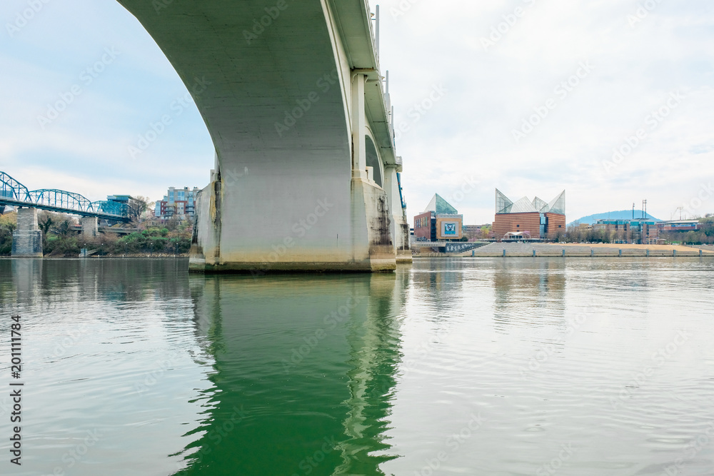 Chattanooga Walnut Street Bridge and Aquarium