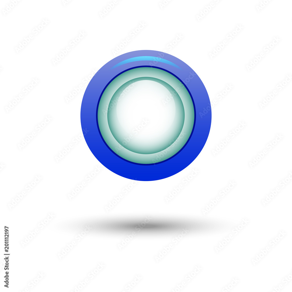 Blue button for website Blue button for website