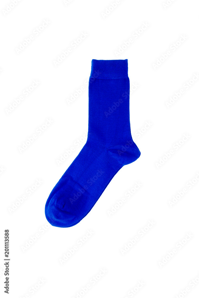Modern Bamboo Socks in Vibrant Blue Color Modern Bamboo Socks in Vibrant Blue Color