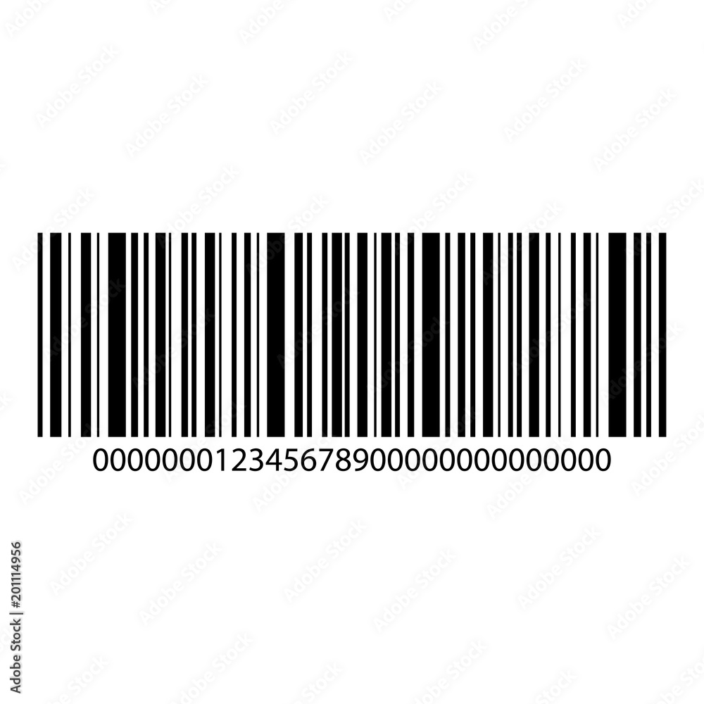 Barcode vetor icon