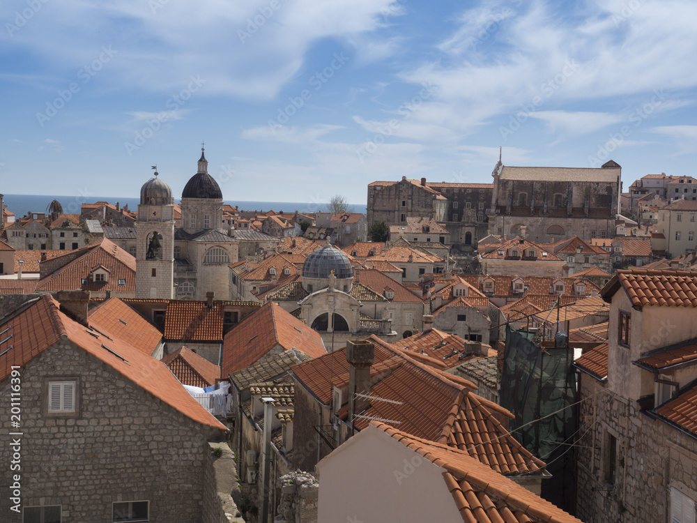 Vieille Ville de Dubrovnik, Dalmatie, Croatie