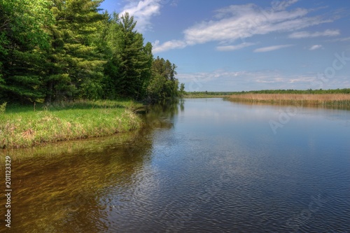 Summer in Schoolcraft State Park located in Northern Minnesota