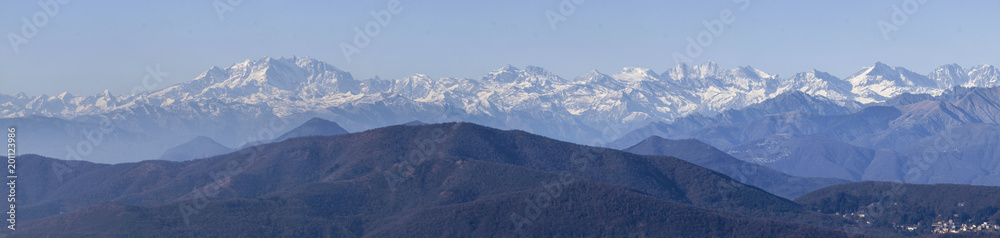 Monte Rosa mountains