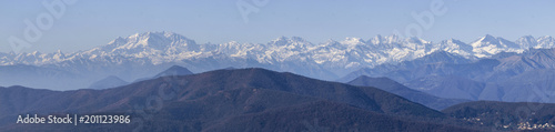 Monte Rosa mountains