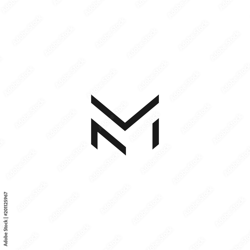 FM or MF logo icon FM or MF logo icon