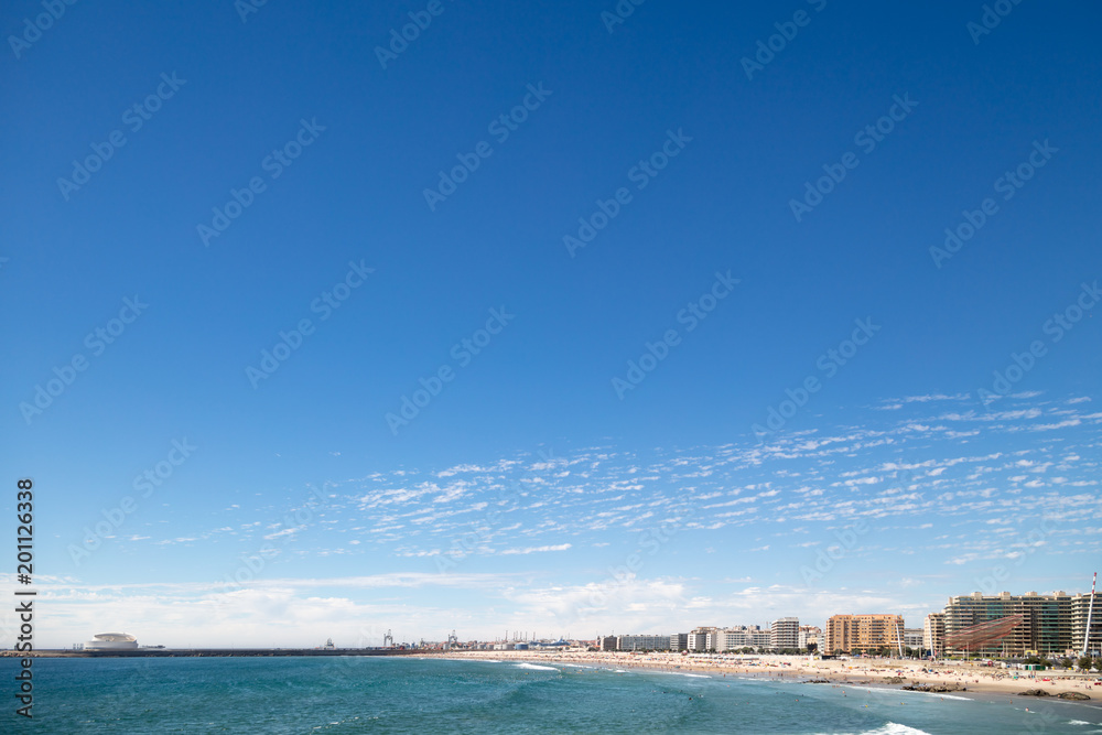Matosinhos Beach and Cruise Terminal of Port of Leixões Matosinhos Beach and Cruise Terminal of Port of Leixões