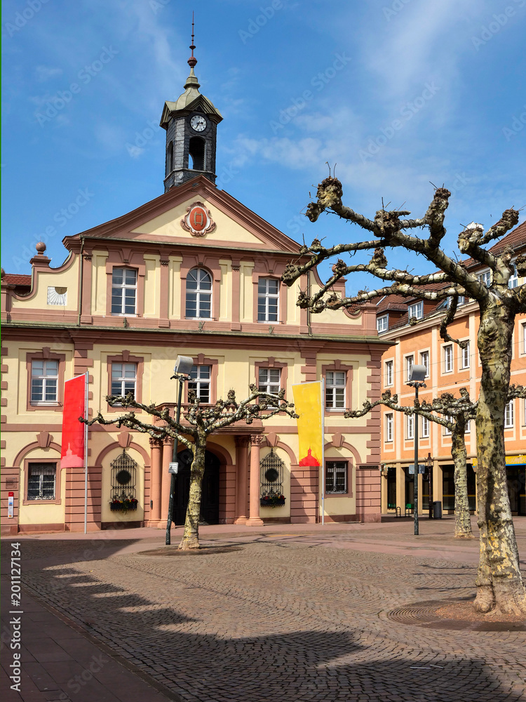 Naklejka premium Rathaus Rastatt
