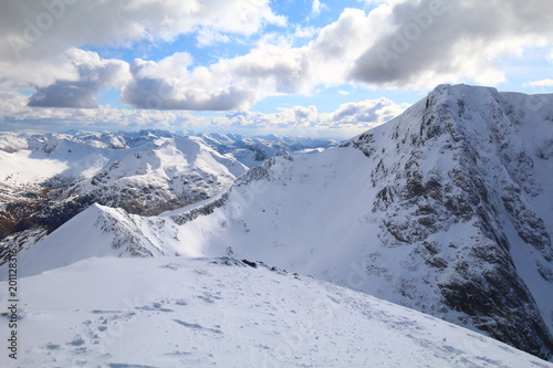 Ben Nevis Range, Scottish mountains