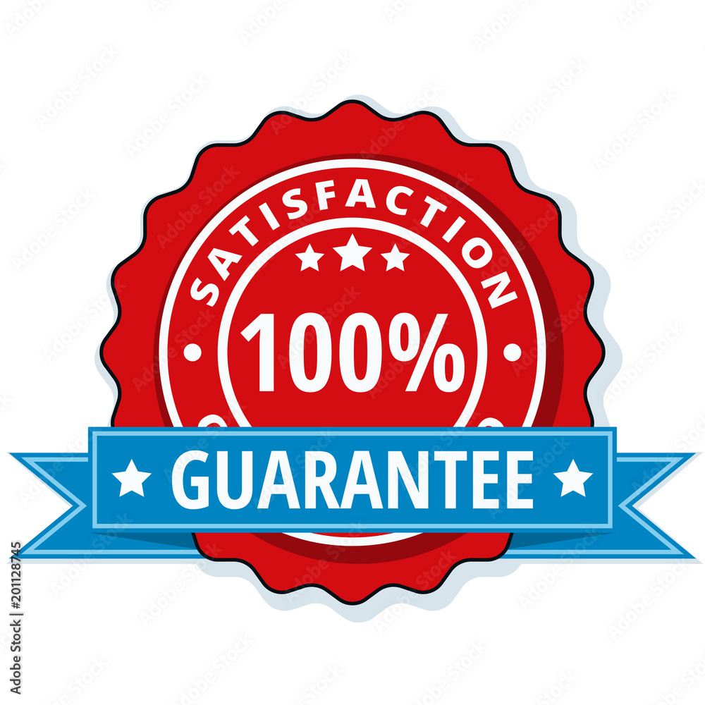 100% Satisfaction Guaranteed illustration