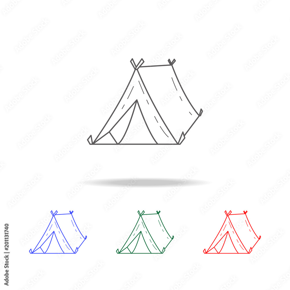 tent icon. Elements of camping multi colored icons. Premium quality graphic design icon. Simple icon for websites, web design; mobile app, info graphics tent icon. Elements of camping multi colored icons. Premium quality graphic design icon. Simple icon for websites, web design; mobile app, info graphics