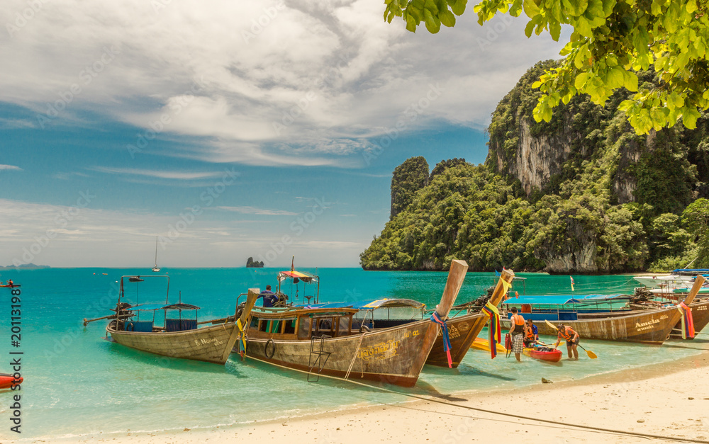 Fototapeta premium Longtail in Krabi
