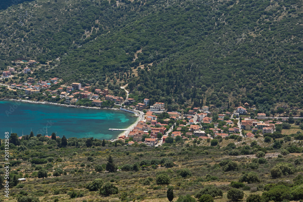Amazing Landscape of Agia Effimia town, Kefalonia, Ionian islands, Greece