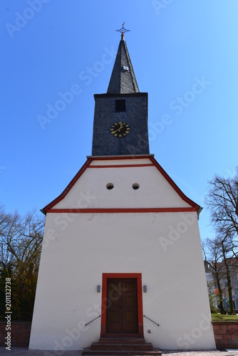 Evangelische Kirche Weiterstadt in Südhessen 