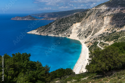Amazing Landscape of Myrtos beach, Kefalonia, Ionian islands, Greece © Stoyan Haytov