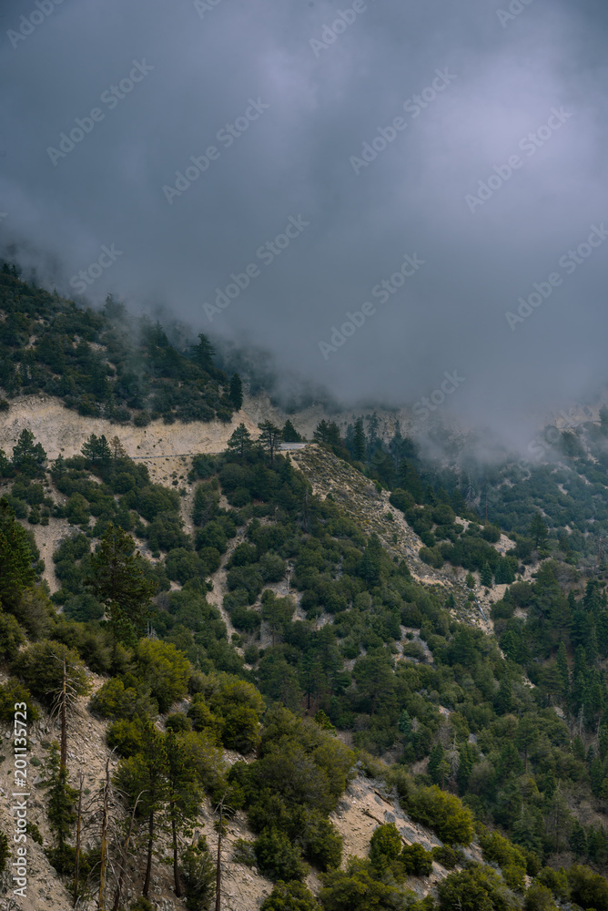 Mountain Storms and Foggy Weather