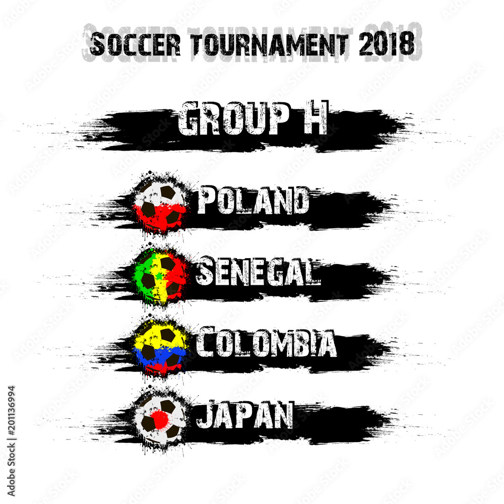 Soccer tournament 2018 group H Soccer tournament 2018 group H