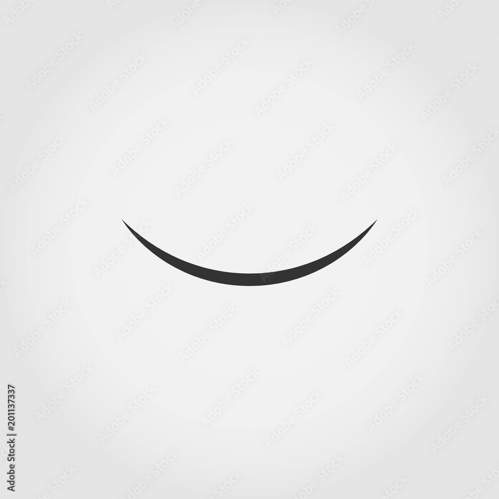 Smile Vector Template Design Illustration Smile Vector Template Design Illustration