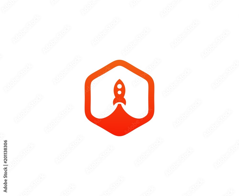 Rocket logo Rocket logo