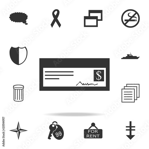 Check Icon. Detailed set of web icons. Premium quality graphic design. One of the collection icons for websites, web design, mobile app