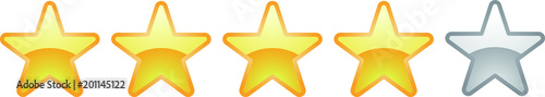 4 Cute star rating bar