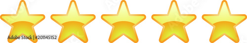 5 Cute star rating bar