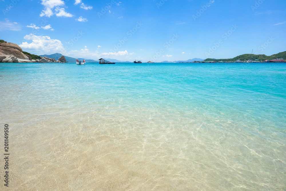 A seascape in Vietnam A seascape in Vietnam