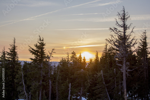 Sunset at Mount Hood