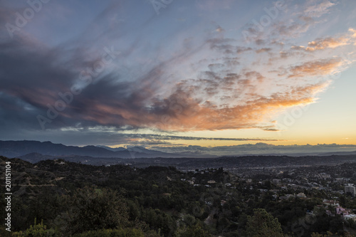 Sunrise in Los Angeles